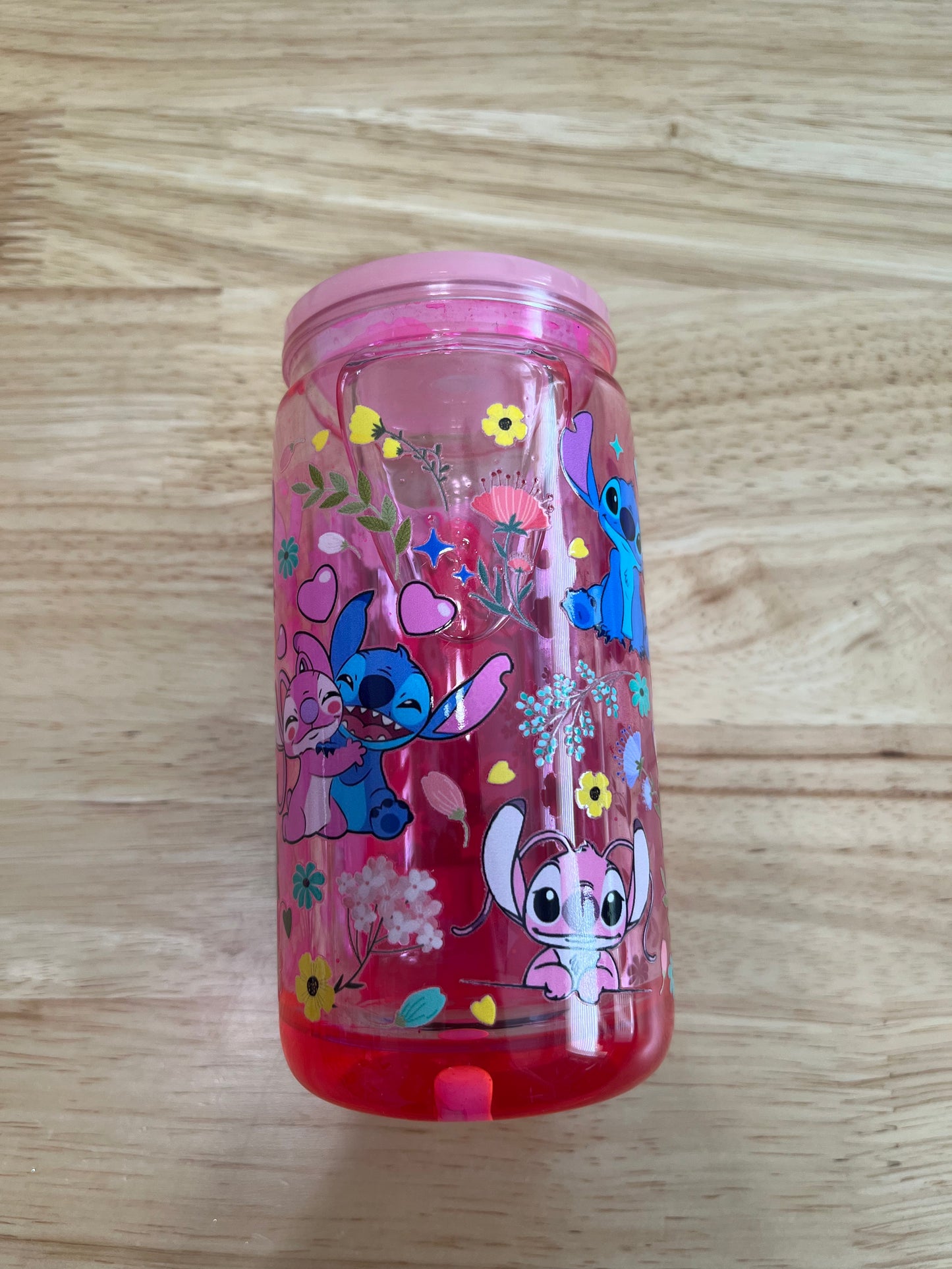 Blue Alien 16 oz Acrylic Snowglobe