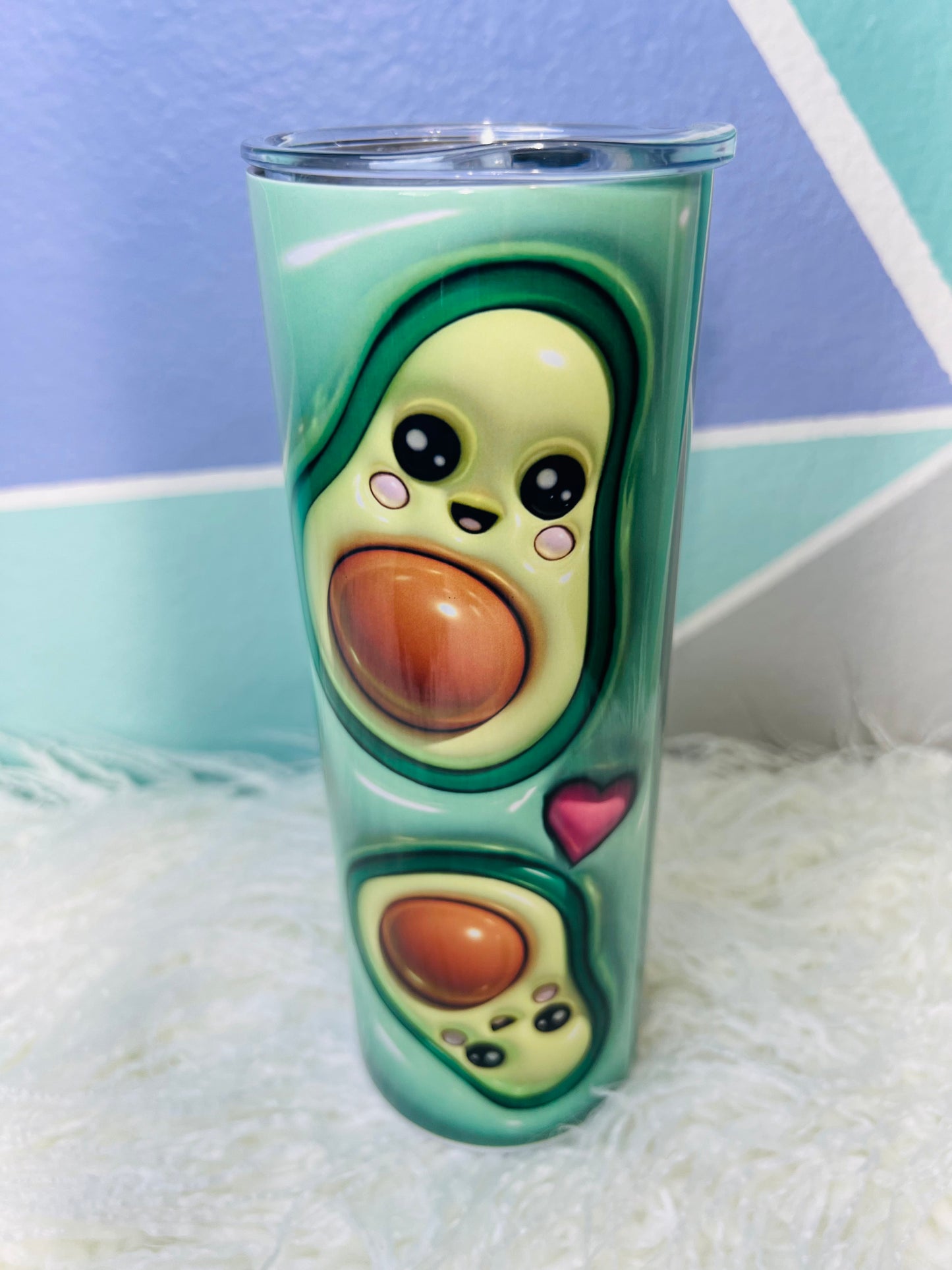 Avacado 3D Sublimation Tumbler