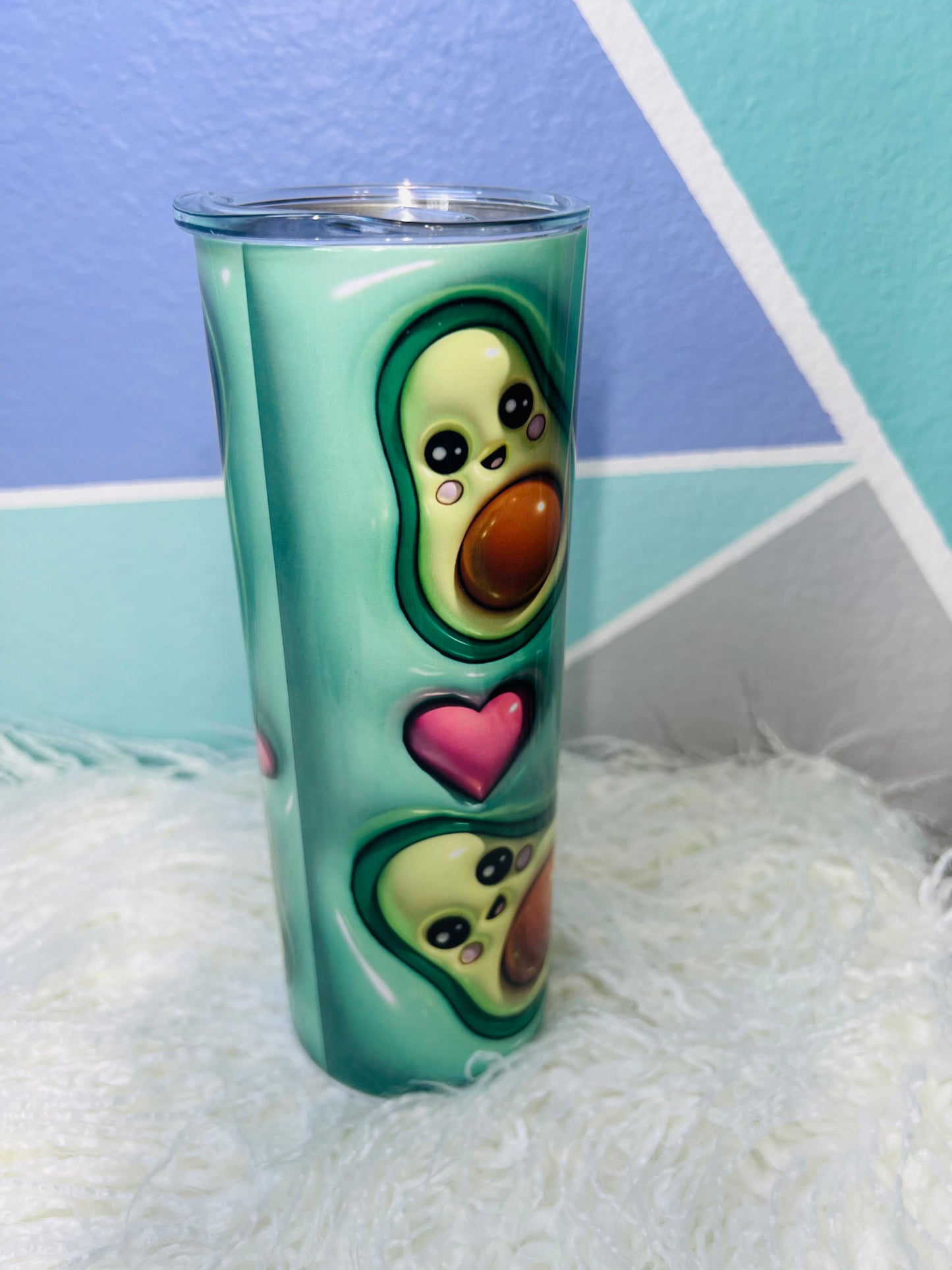 Avacado 3D Sublimation Tumbler