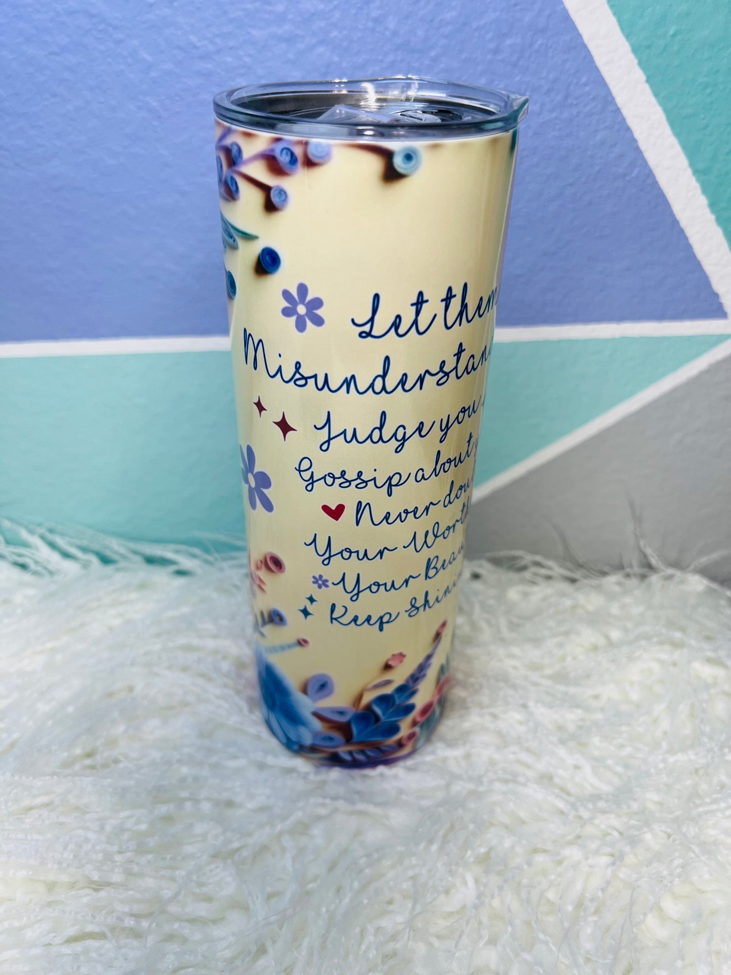 "Let Them" Sublimation Tumbler