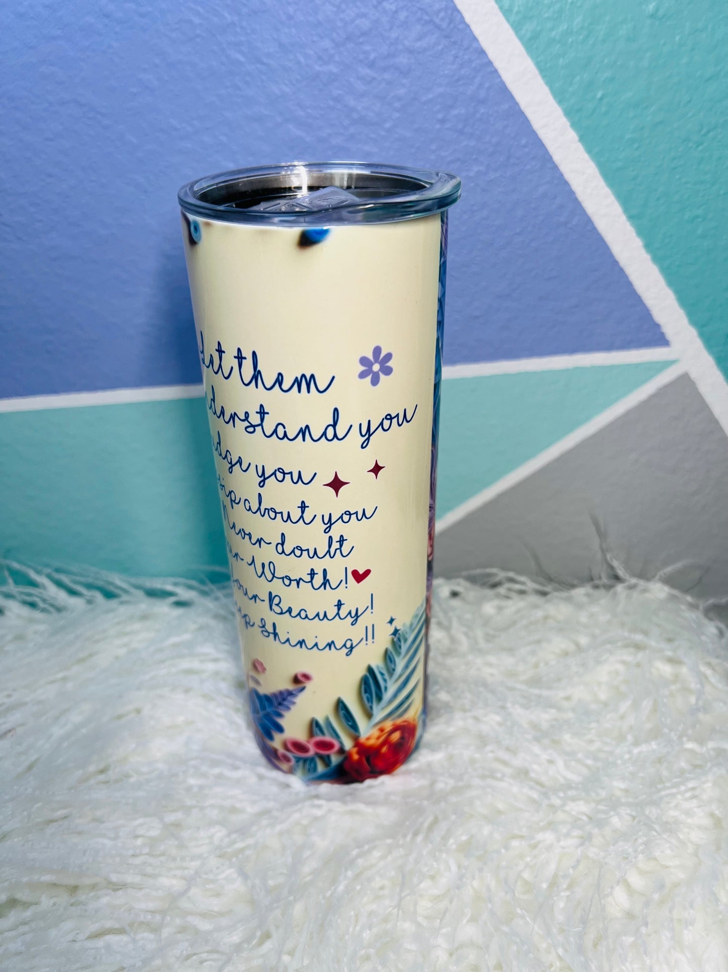 "Let Them" Sublimation Tumbler