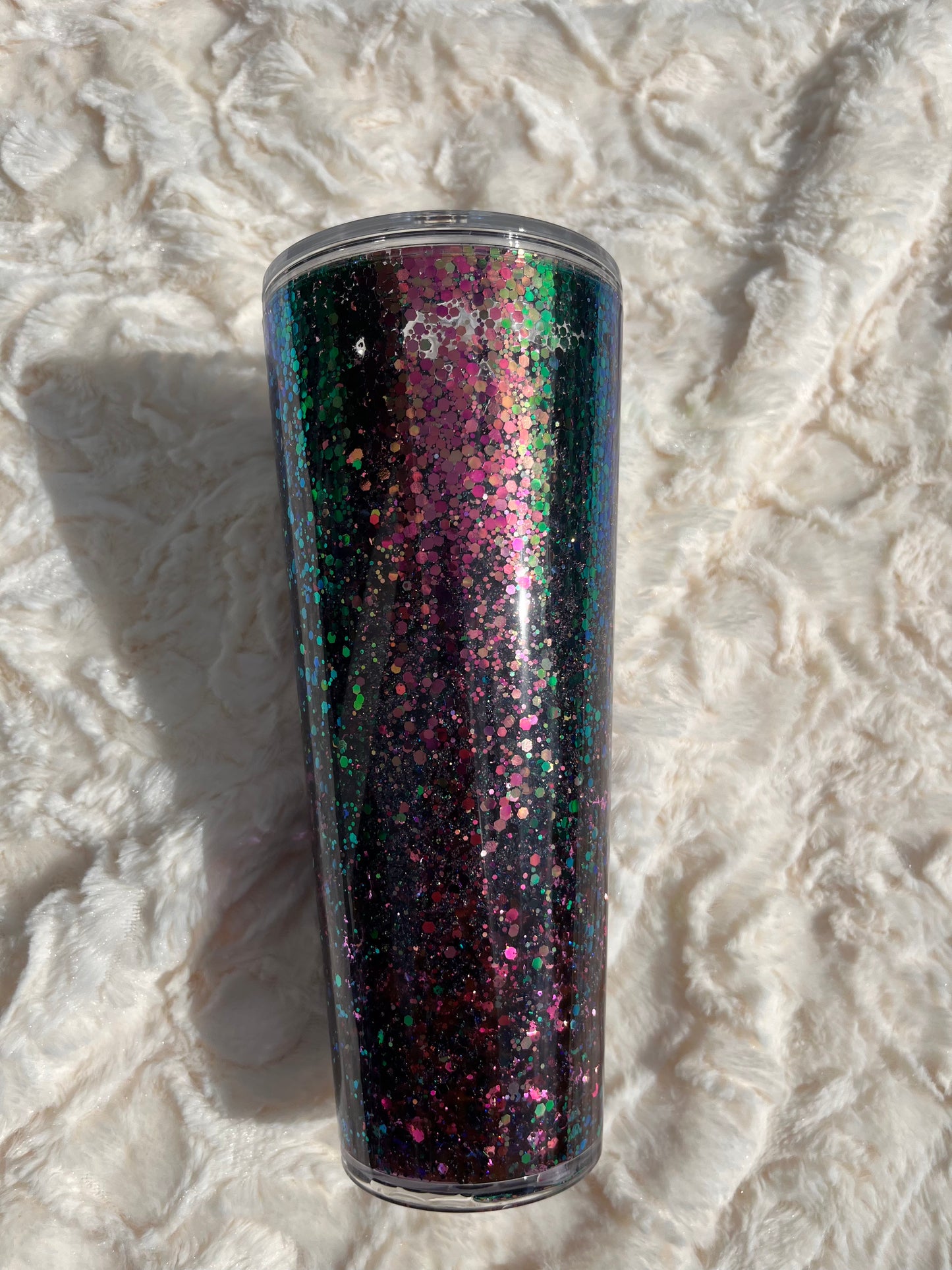 Chameleon Acrylic Snow Globe 24 oz.