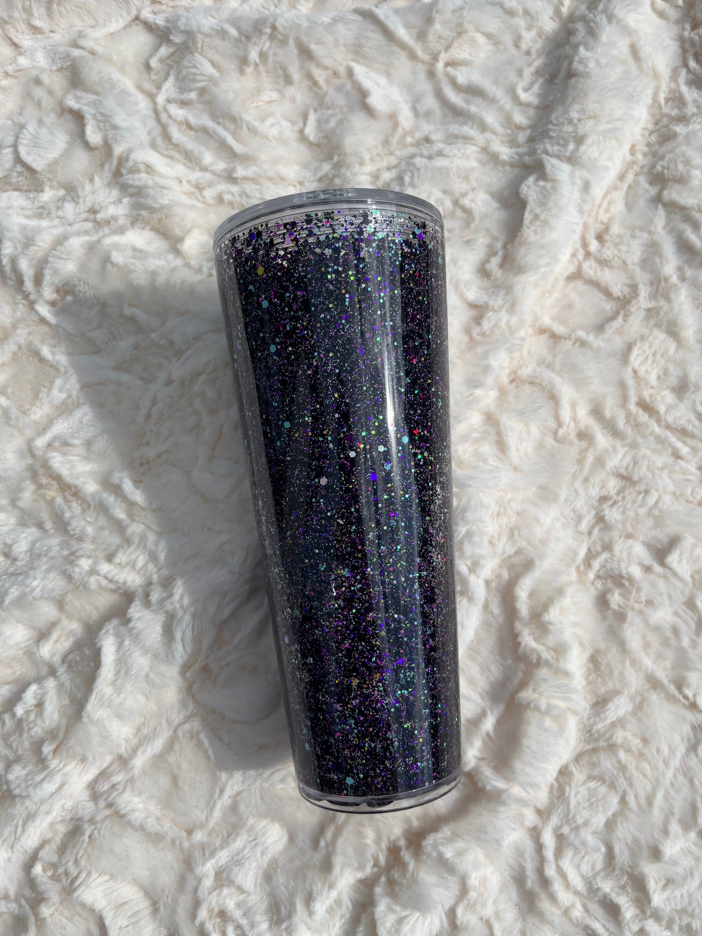 Neon Acrylic Snow Globe 24oz