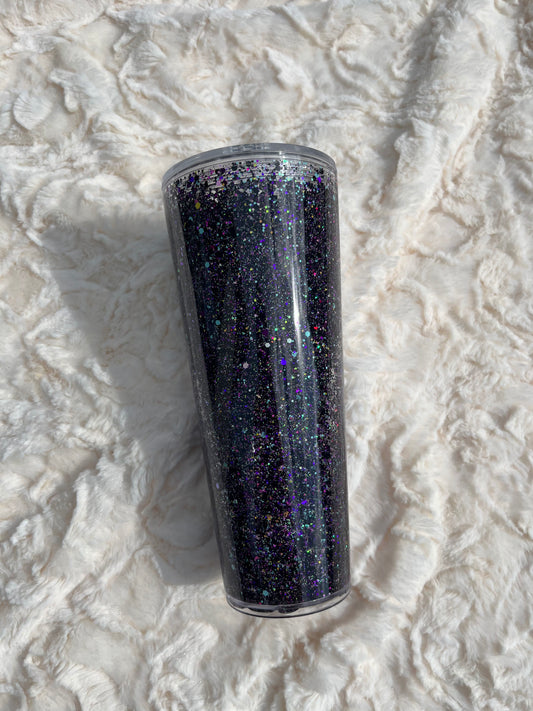 Neon Acrylic Snow Globe 24oz