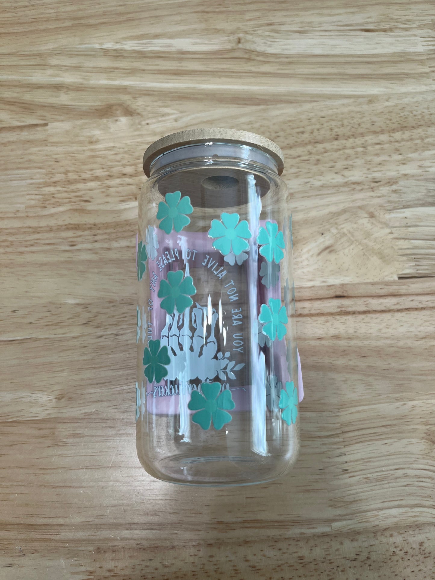 Sarcastic 16 oz Glass Libby