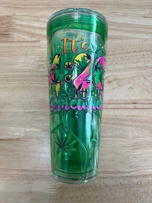 4:20 Lead 24 oz Acrylic Snowglobe